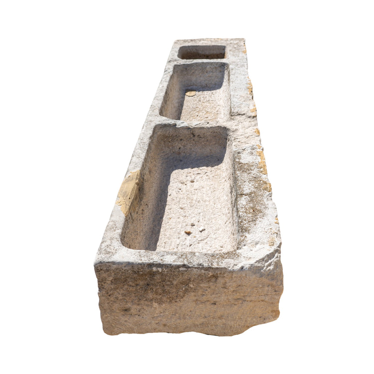 Antique French Limestone Trough (T-YTVK)