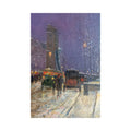 "Paris Le Soir" Oil Painting By Paul-Marcel Candies Balmiere (HD-XZCE)