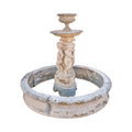Antique French Limestone Central Fountain (F-TDML)