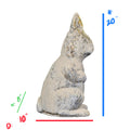 Contemporary French Reconstituted Stone Rabbit Statue (GE-YAHR)