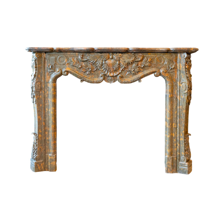 Antique French Marble Mantel