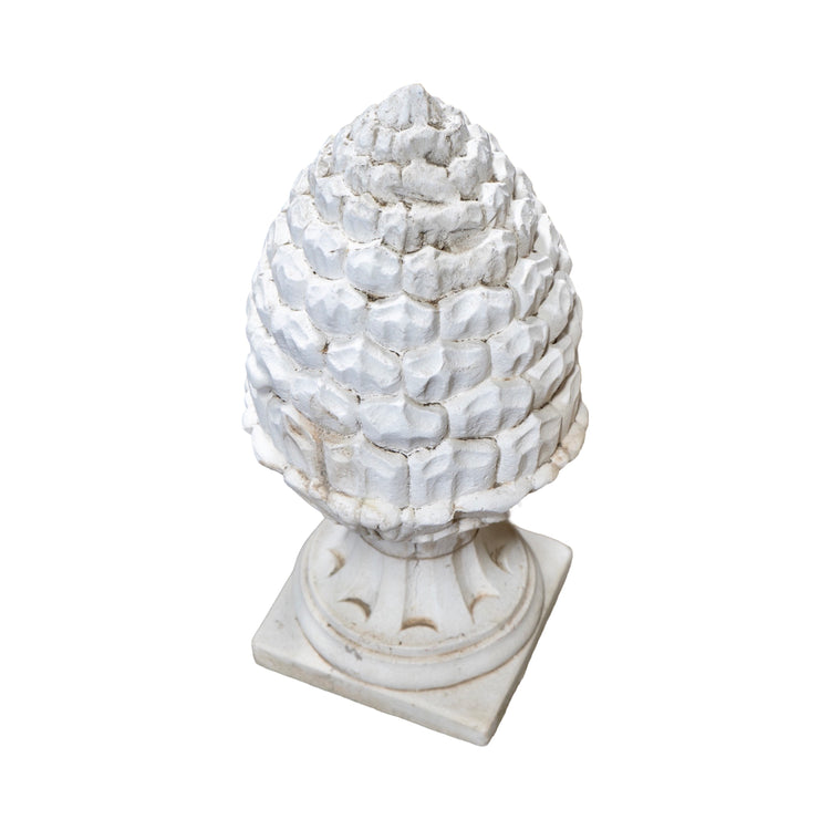 French Limestone Acorn Sculpture