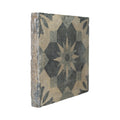 Reclaimed French Encaustic Geometric Concrete Tile (ET-FSLB)