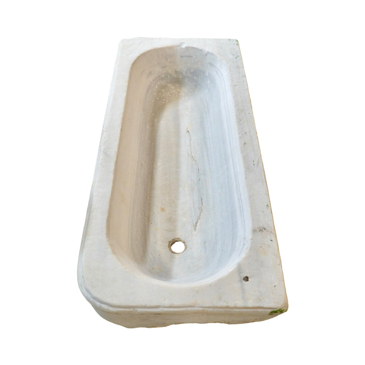 French White Carrara Marble Sink