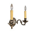 Pair of French Iron Wall Sconces - L-KCJM (L-KCJM)