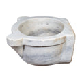 Antique French White Carrara Marble Sink (S-FNPT)