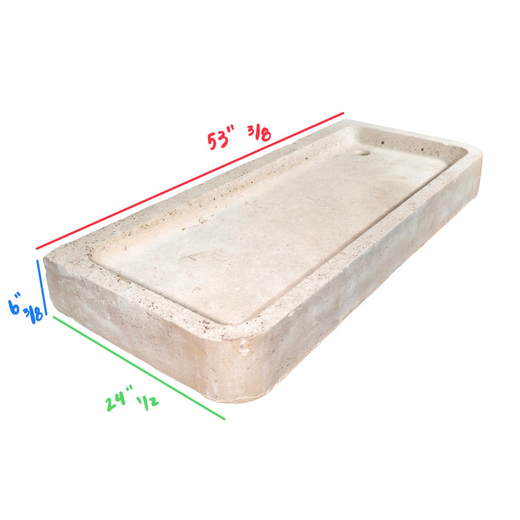 Antique French Limestone Sink (S-SMBD)