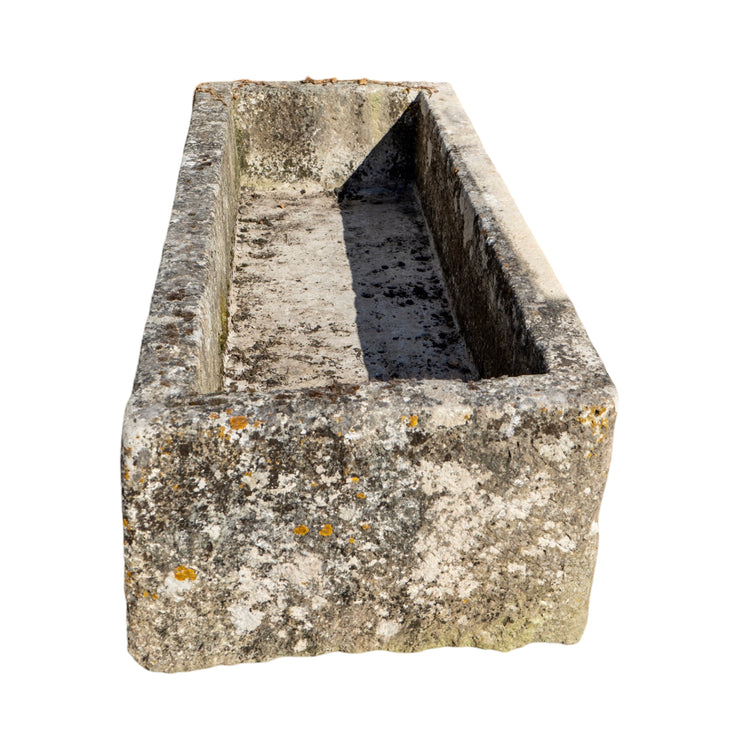 Antique French Limestone Trough