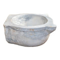 Antique French White Carrara Marble Sink (S-CTBP)