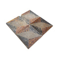 Reclaimed French Geometric Encaustic Concrete Tile (FL8566)