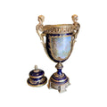 Pair of European Sevres Porcelain Urns (HD-GDZN)