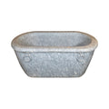 Antique Italian Light Grey Paloma Marble Bathtub (MS234)