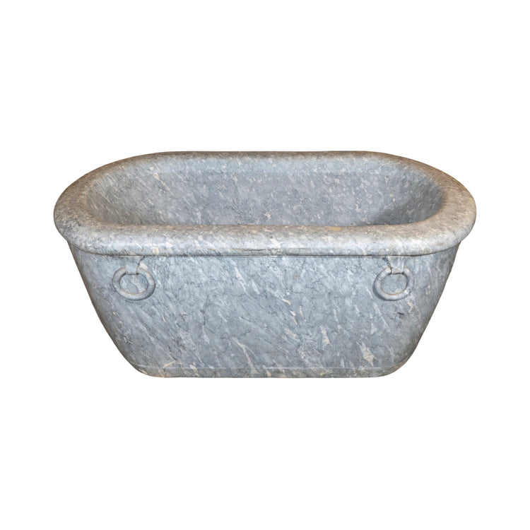 Italian Light Grey Paloma Marble Bathtub