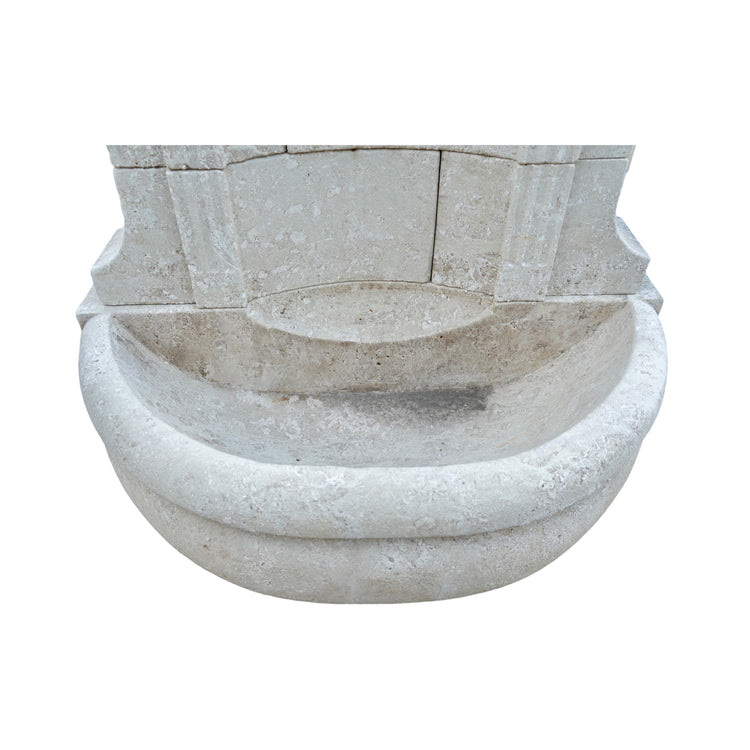 Contemporary French Limestone Wall Fountain (FO21)