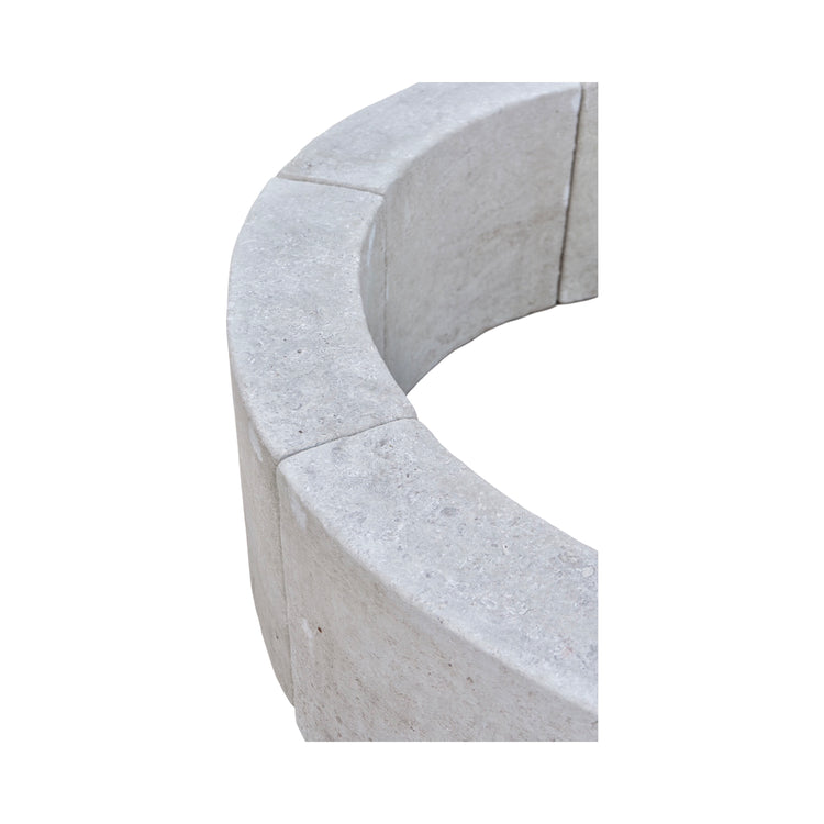 Contemporary French Limestone Central Fountain