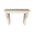Antique French Limestone Mantel (M-HMNA)