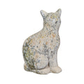 Contemporary French Reconstituted Stone Cat Statue (GE-BLNA)