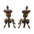 French Bronze Andirons (M-UMPHN)