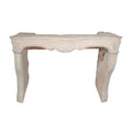 Antique French Limestone Mantel (M-LZJS)