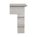 Antique French Limestone Mantel (M-PLNZ)