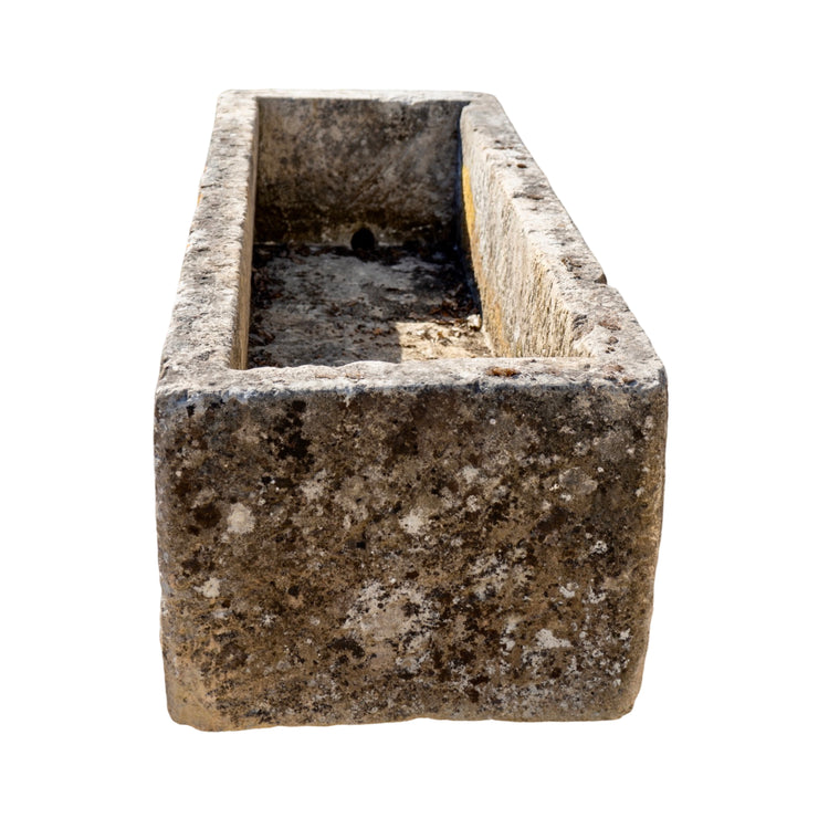 Antique French Limestone Trough