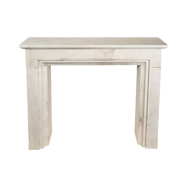 Contemporary French Limestone Mantel