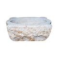 Antique French White Carrara Marble Sink (S-TPMF)