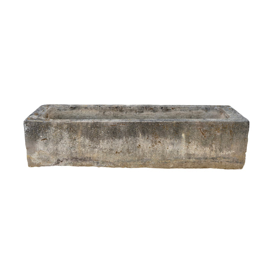 Antique French Limestone Trough (T-JRAQ)