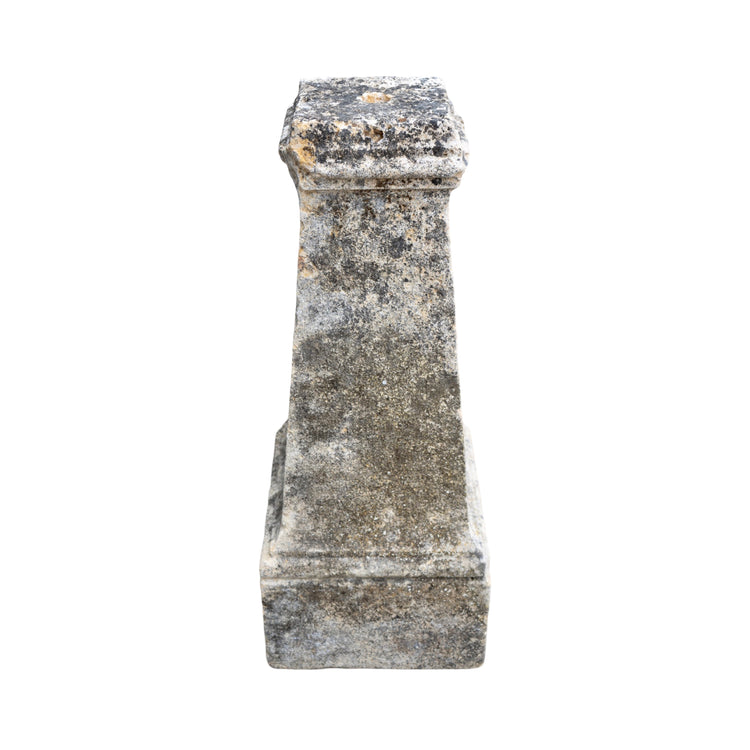 Antique French Limestone Pillar