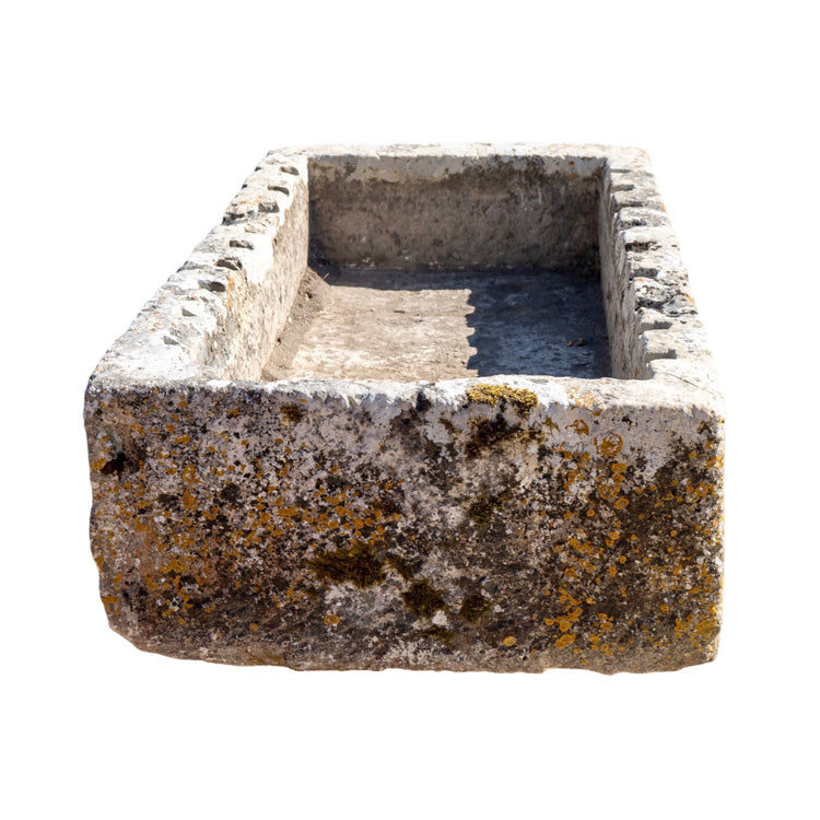 Antique French Limestone Trough