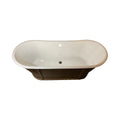 Italian Porcelain and Iron Bathtub