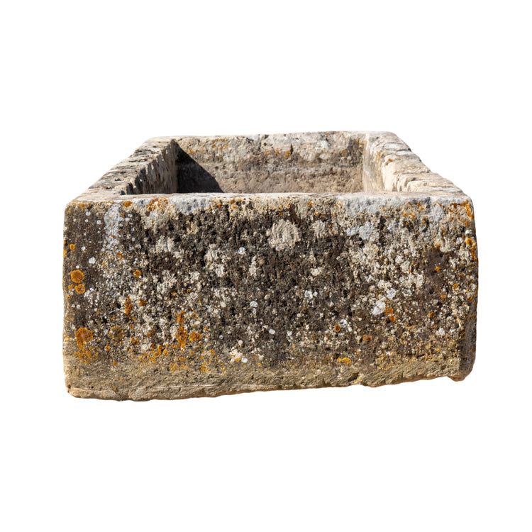 Antique French Limestone Trough