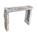 Antique Belgian Bluestone Farmhouse Mantel (M-EQ92P)