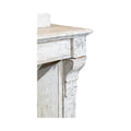 Antique French Limestone Fireplace (ALCH620)