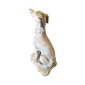 Contemporary French Reconstituted Stone Greyhound Statue (GE-TZWQ)