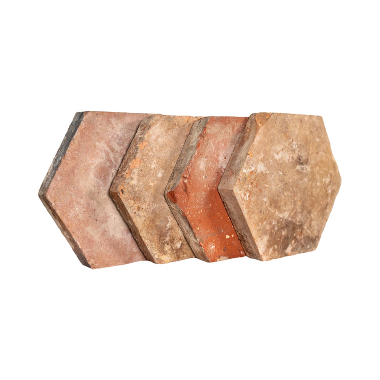 Reclaimed French Terracotta Hexagonal Tile