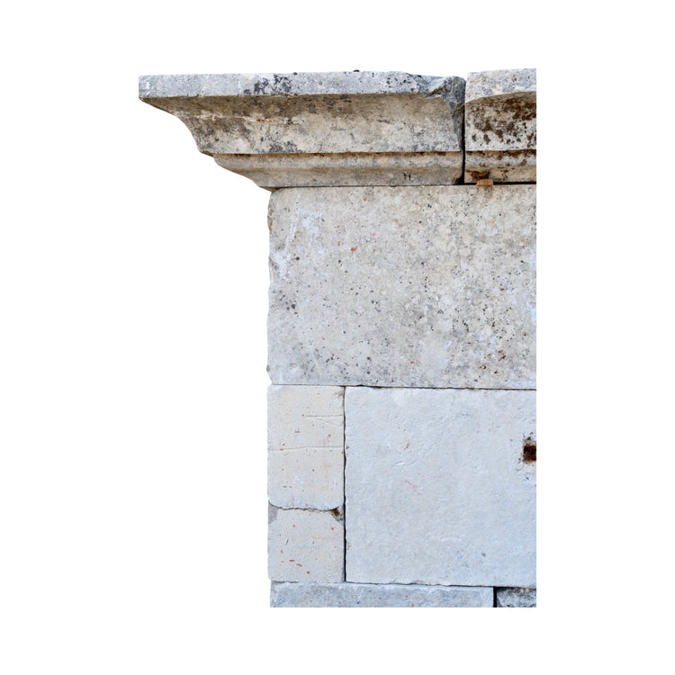 Antique French Limestone Wall Fountain