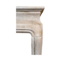Antique French Limestone Mantel (M-EYZV)