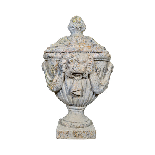 Contemporary French Reconstituted Stone Urn (V-V931)