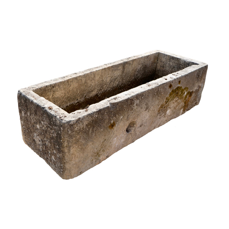 Antique French Limestone Trough