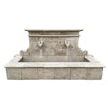 Contemporary French Limestone Wall Fountain (FO131)