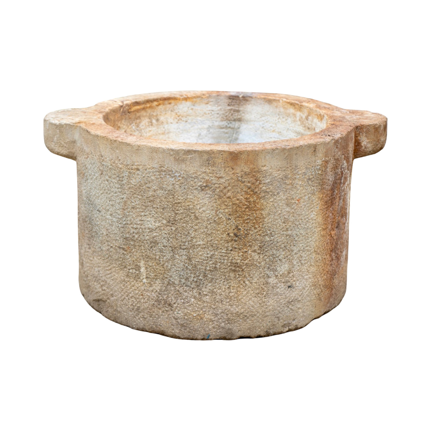 Antique French Limestone Vessel (V-FHYW)