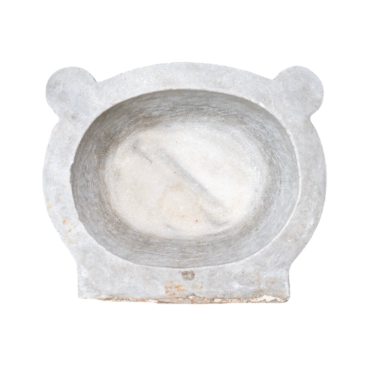 Antique French White Marble Sink