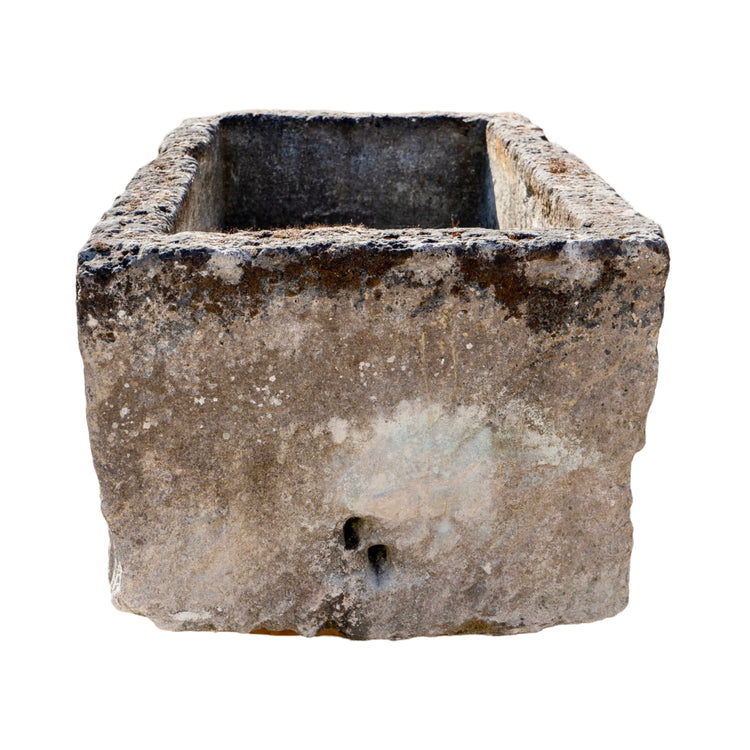 Antique French Limestone Trough