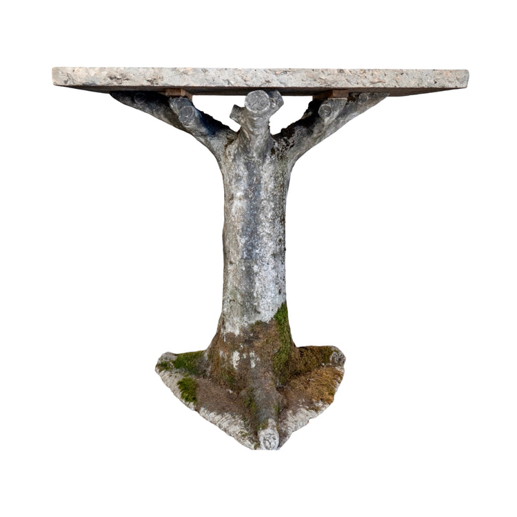 Antique French Faux Bois Table (GE-TXFK)