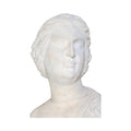 Antique Italian Carrara Marble Bust (HD-XVCE)