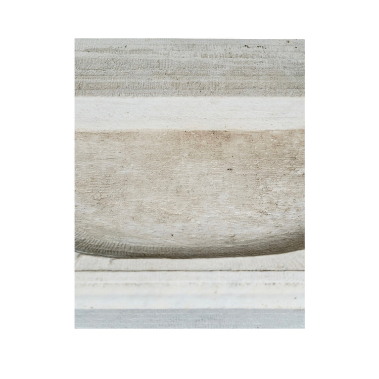 Antique French White Marble Sink (S-PDLM)