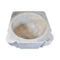 French White Carrara Marble Sink (S-W1VK)
