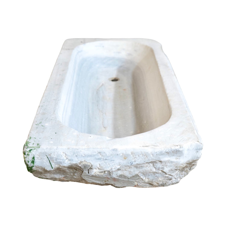 French White Carrara Marble Sink