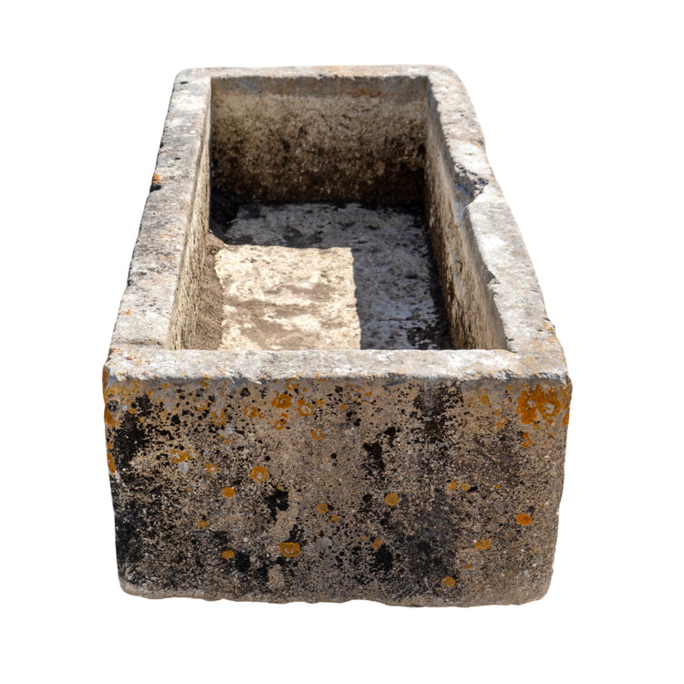 Antique French Limestone Trough